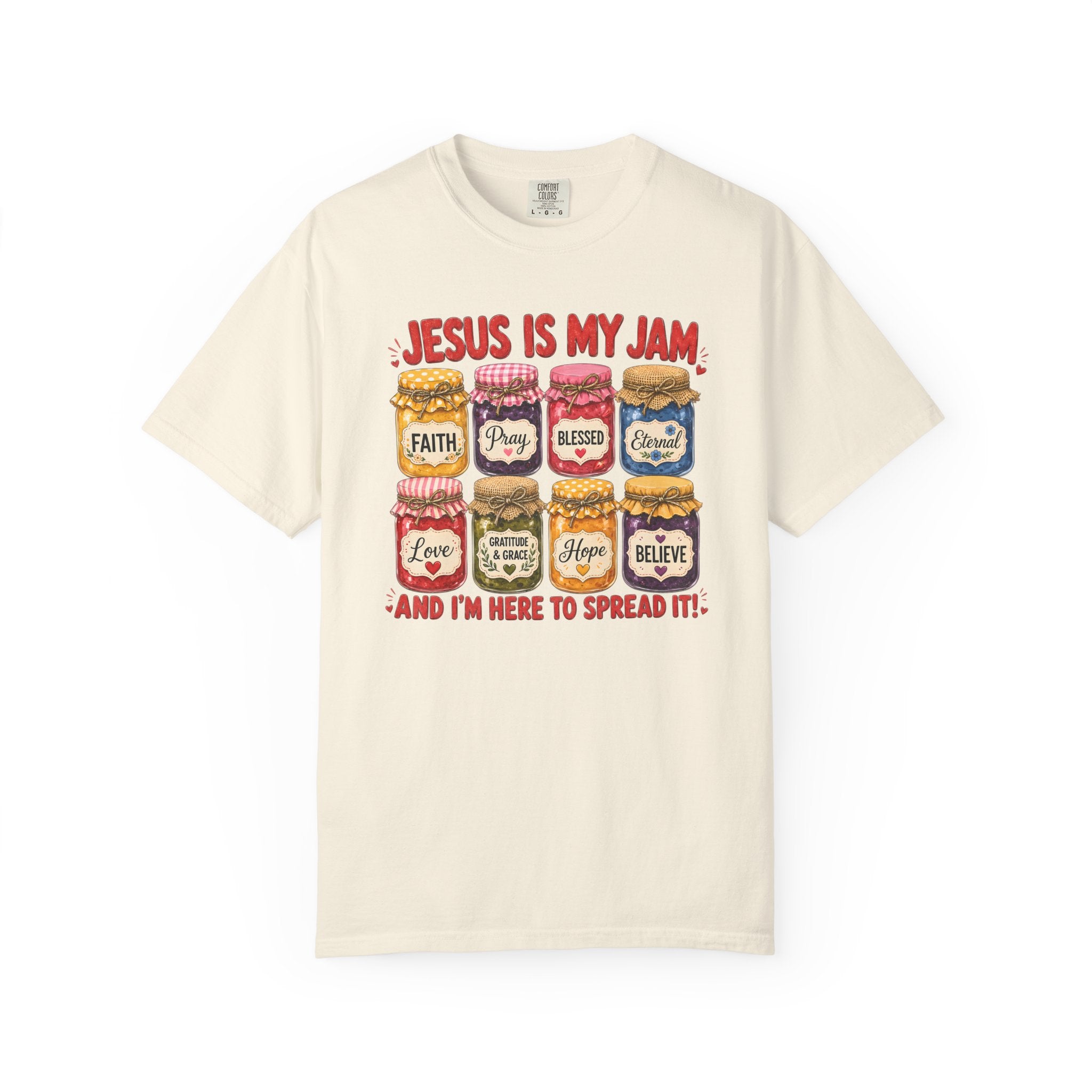 Jesus Is My Jam Funny Comfort Colors T-shirt