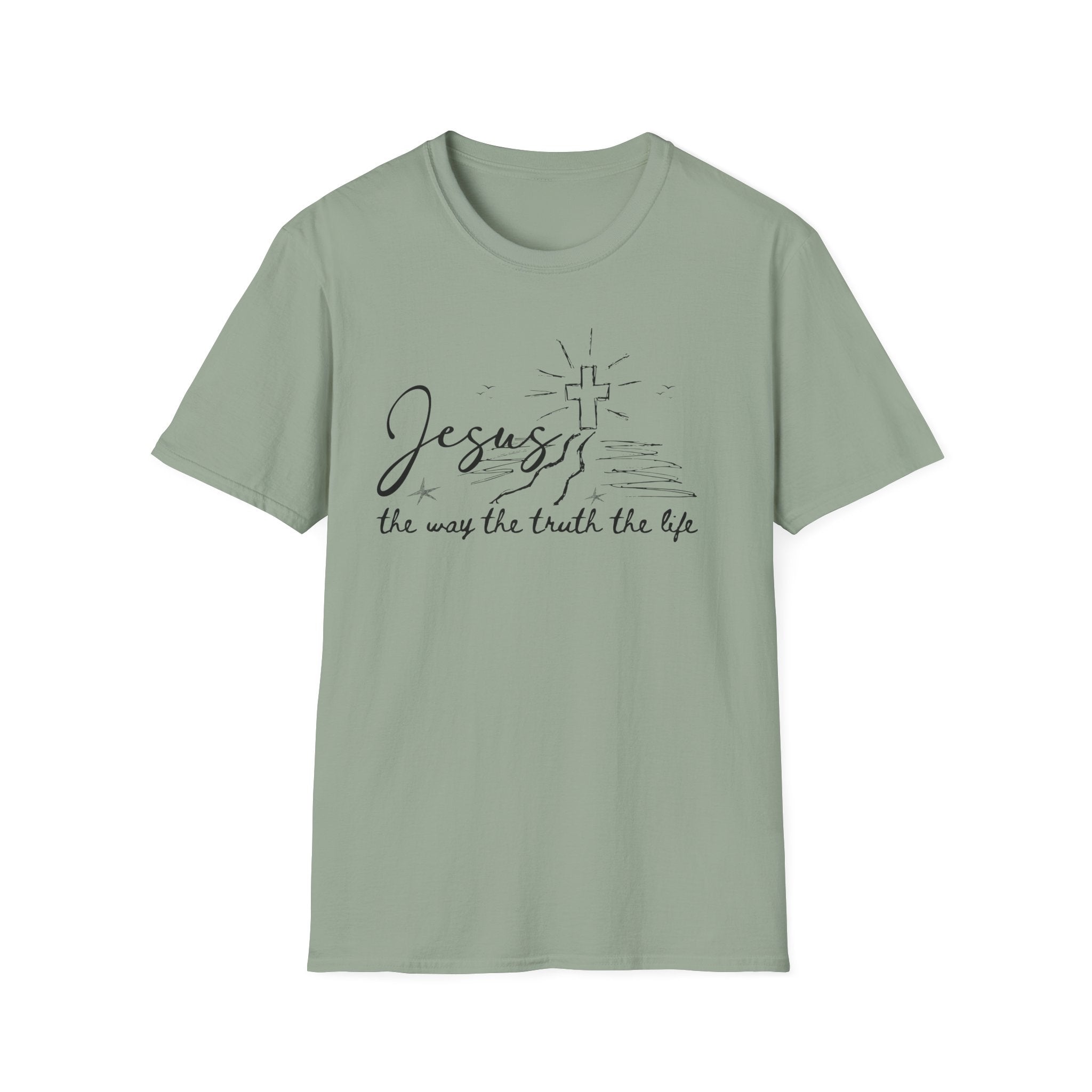 Jesus The Way The Truth The Life Christian Tshirt