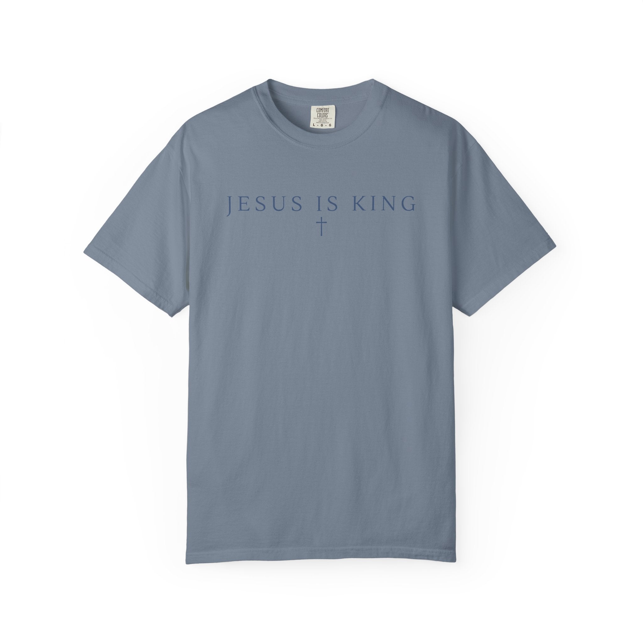 Jesus Is King T-Shirt Minimal Christian Tshirt