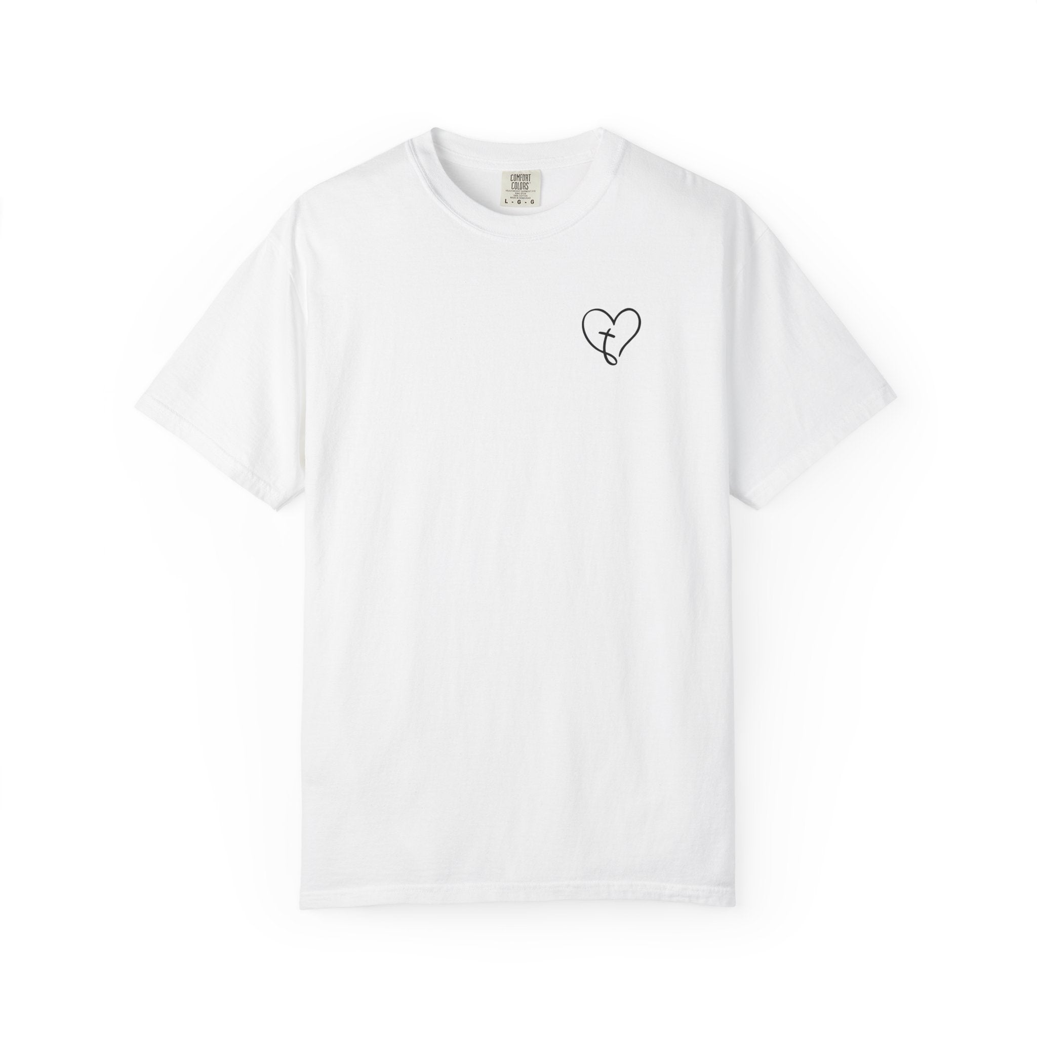 Need Prayer Tap My Shoulder Comfort Colors T-shirt