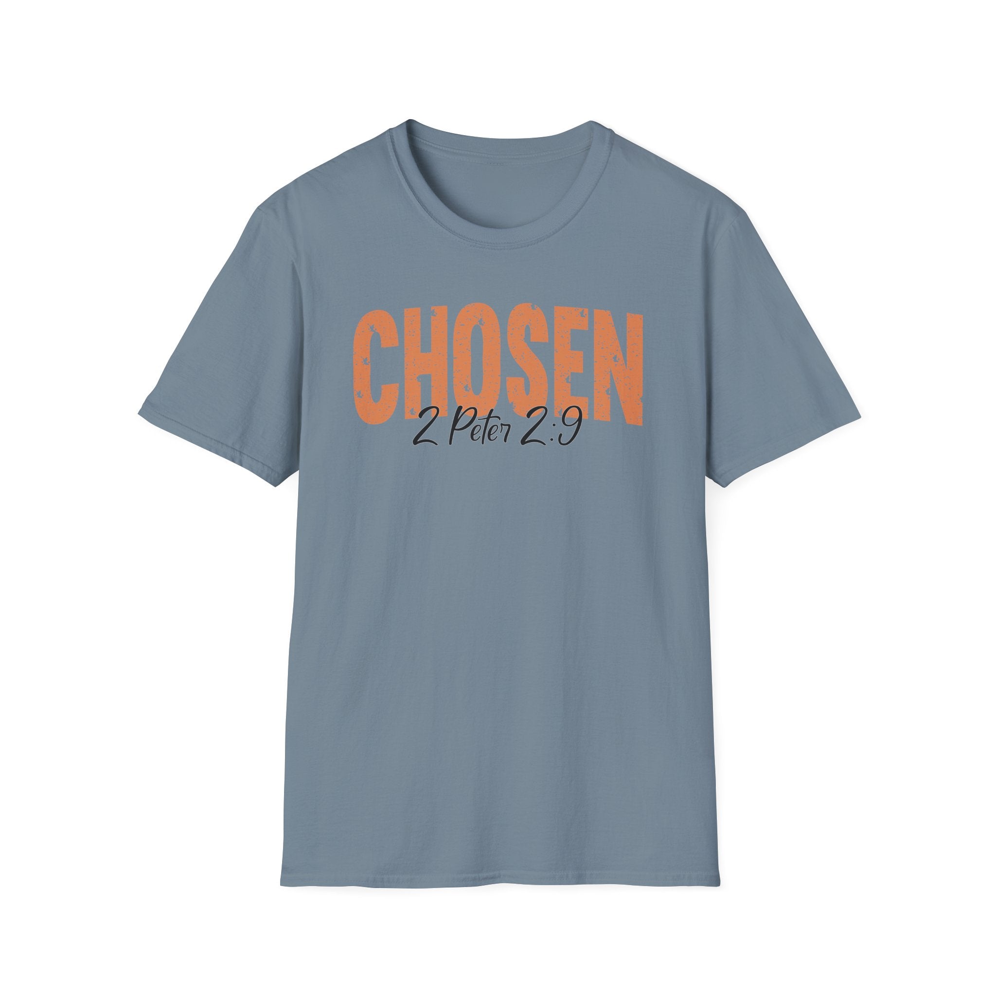 Chosen Bible Verse Shirt 2 Peter 2_9 Gildan 64000 T-Shirt