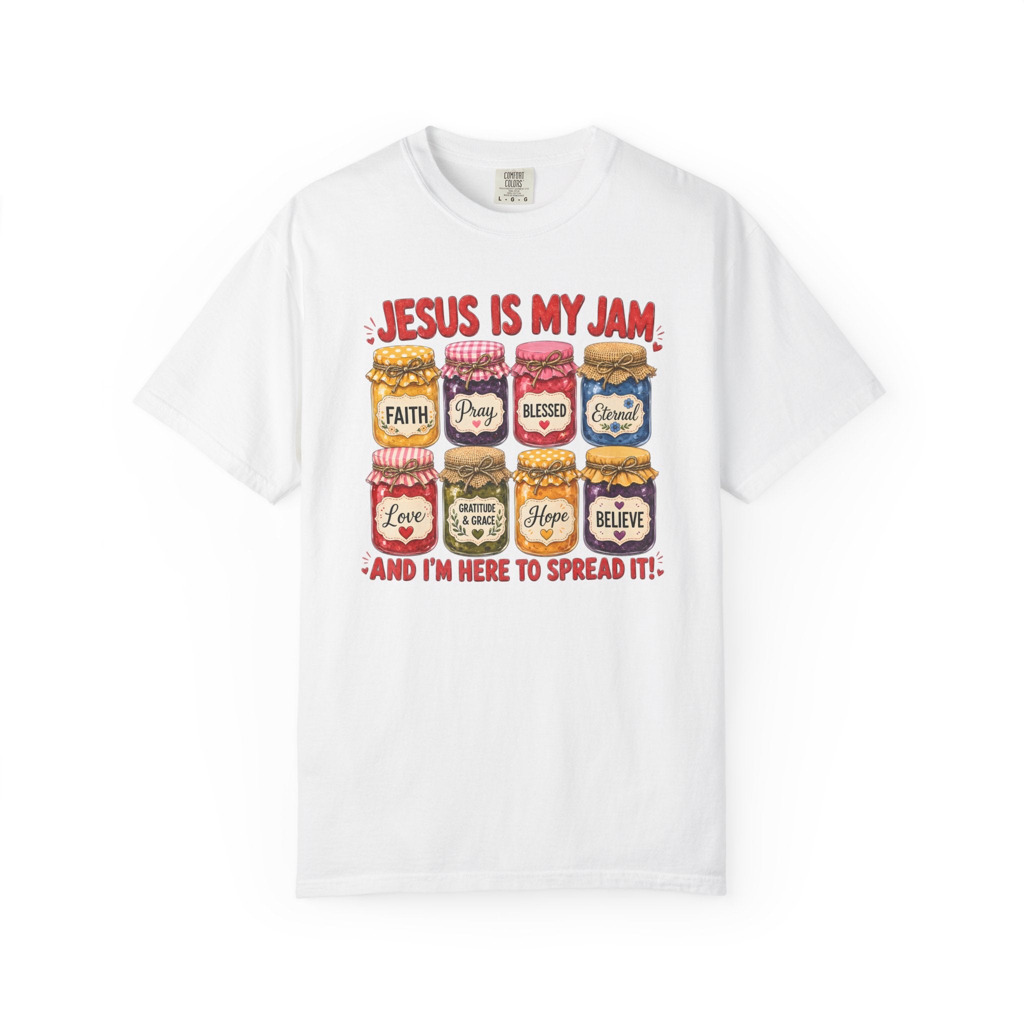 Jesus Is My Jam Funny Comfort Colors T-shirt