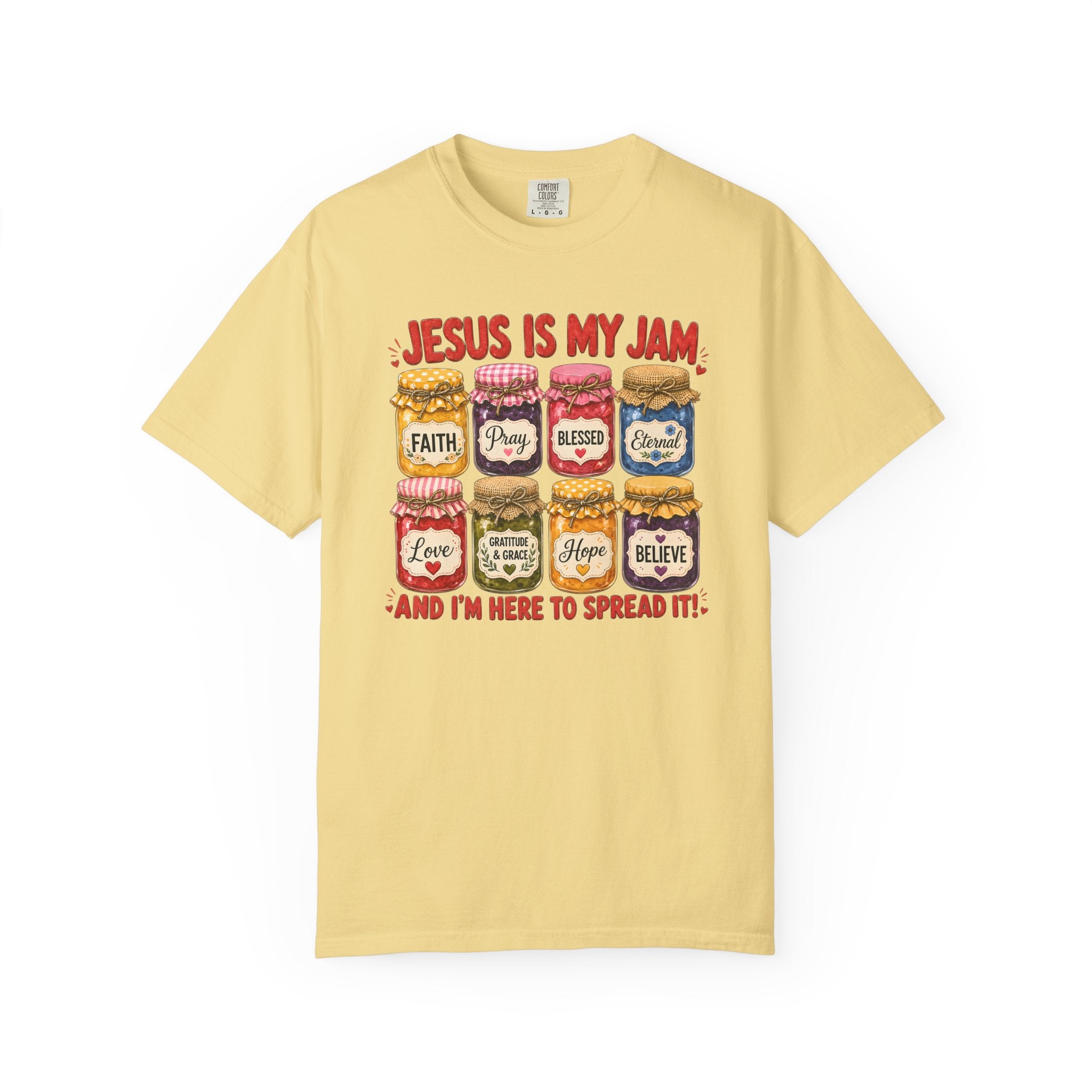 Jesus Is My Jam Funny Comfort Colors T-shirt