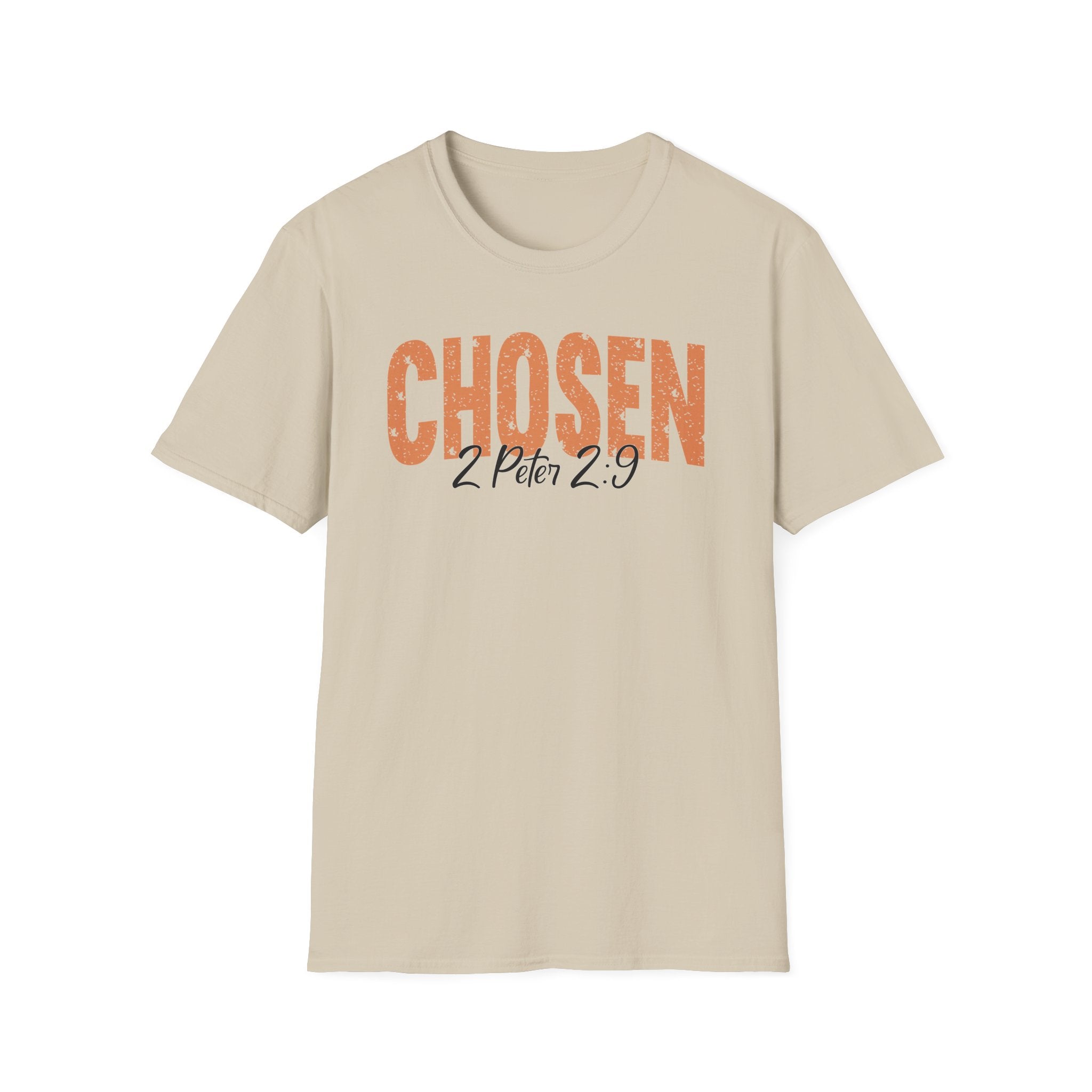 Chosen Bible Verse Shirt 2 Peter 2_9 Gildan 64000 T-Shirt