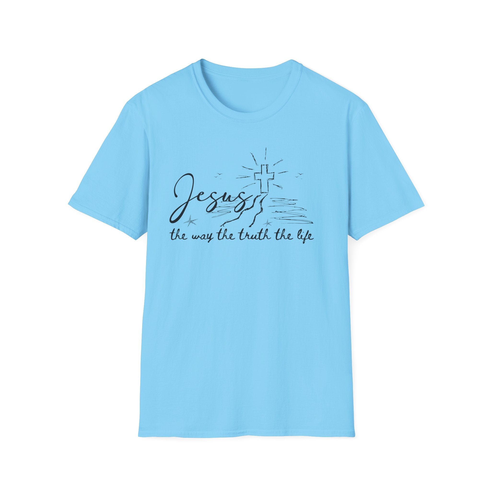 Jesus The Way The Truth The Life Christian Tshirt