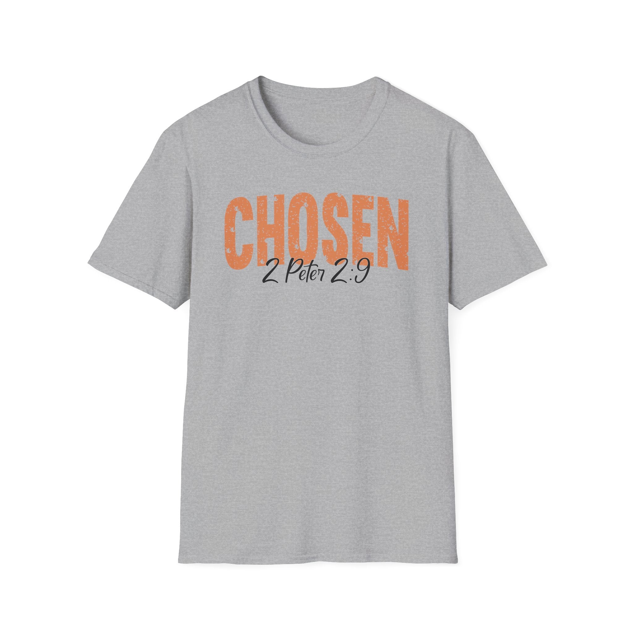 Chosen Bible Verse Shirt 2 Peter 2_9 Gildan 64000 T-Shirt