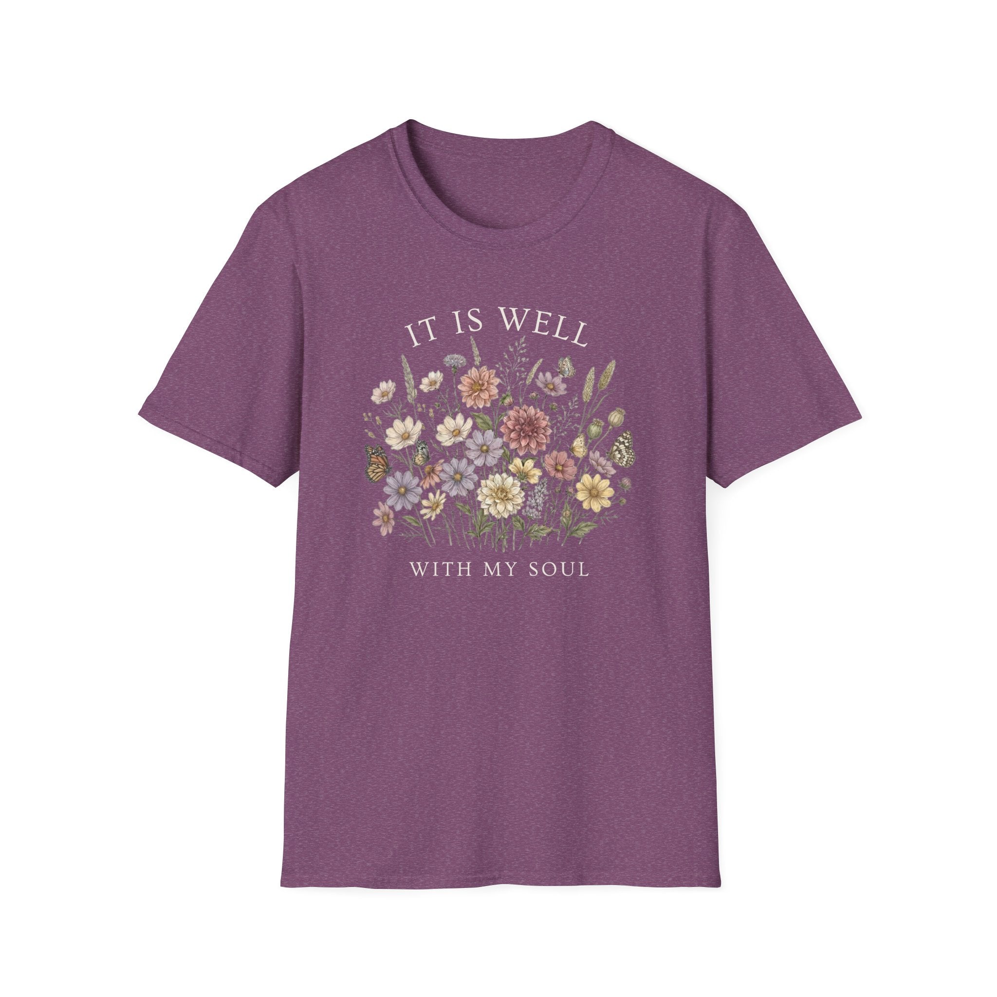 It Is Well With My Soul Christian Tee Gildan 64000 T-Shirt
