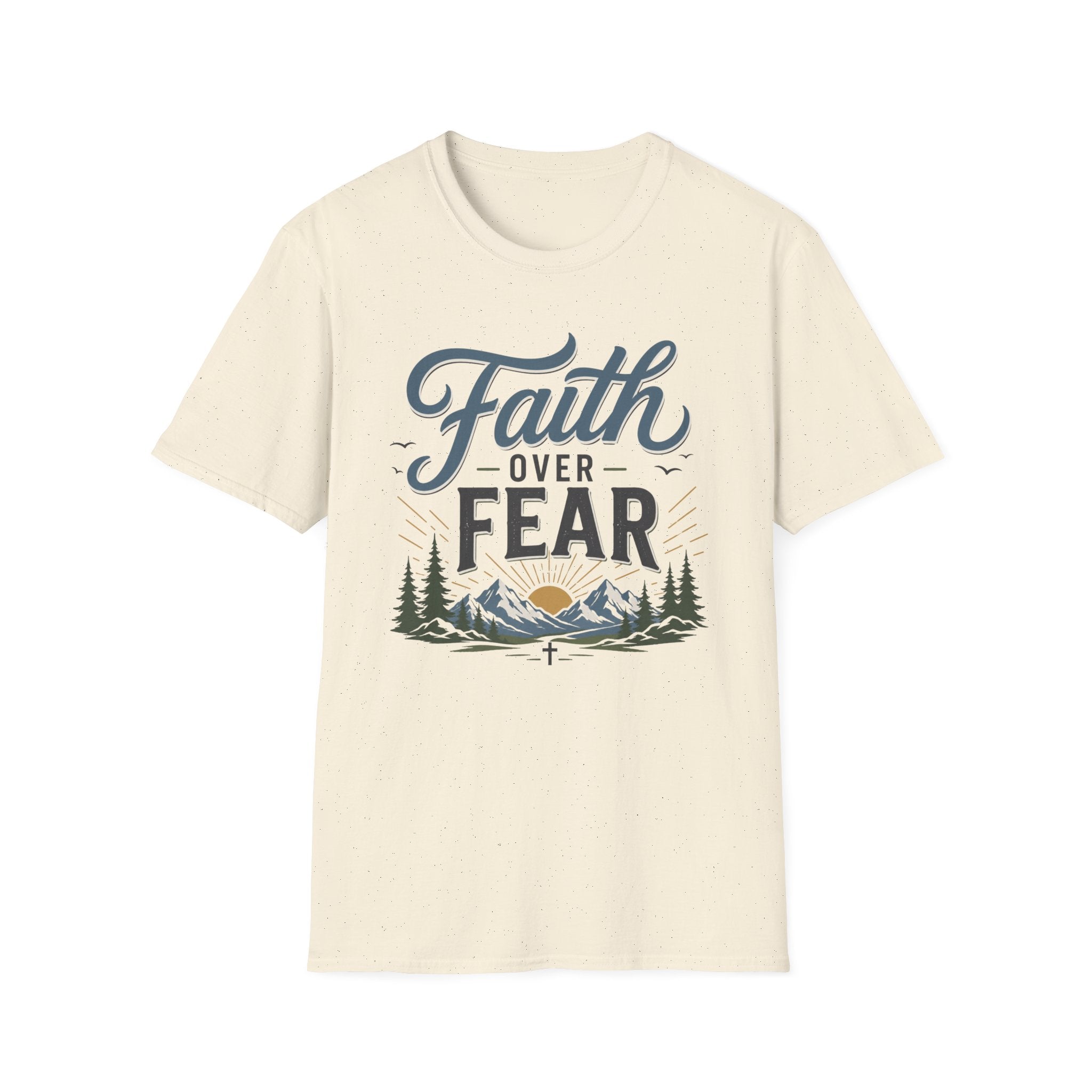 Faith Over Fear Mountain Scene