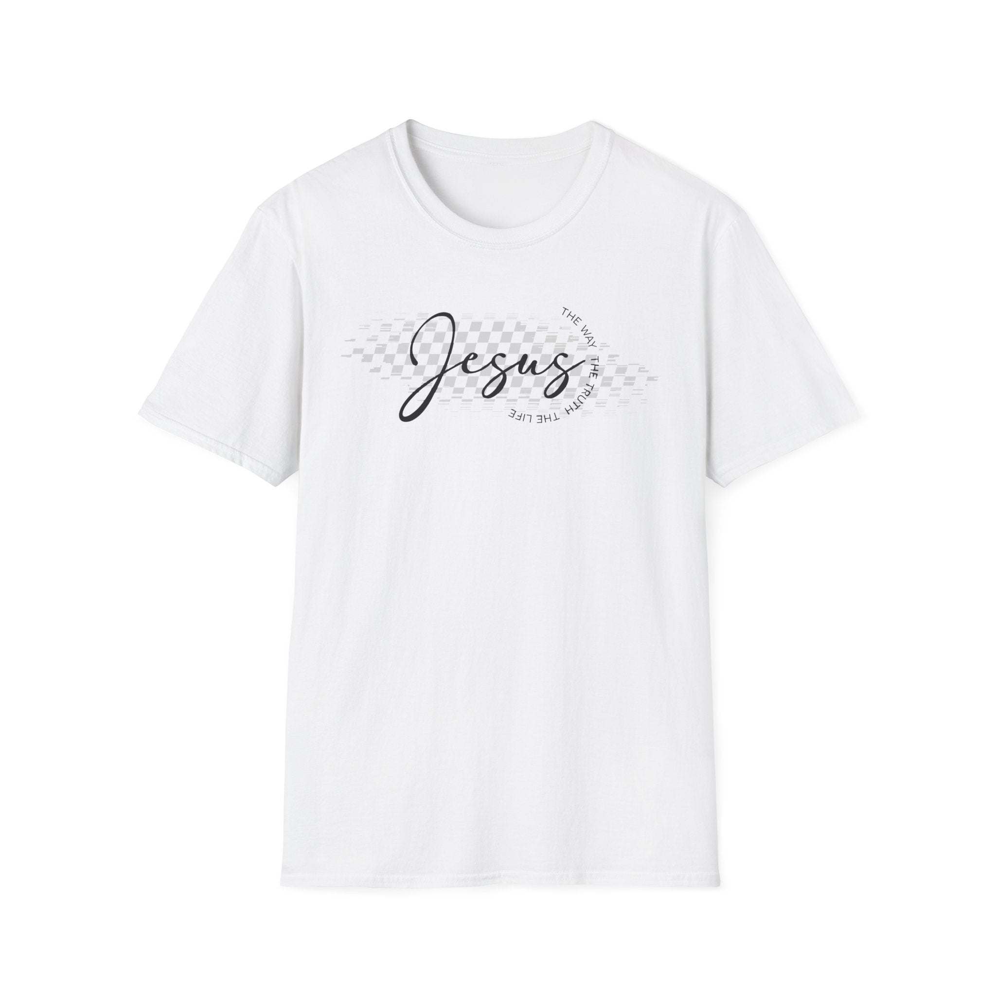 Jesus The Way The Truth The Life Gildan 64000 T-Shirt