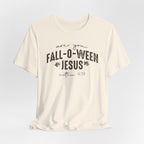 Are You Fall-O-Ween Jesus Matthew 4:19 Bible Verse Shirt - Bella Canvas 3001