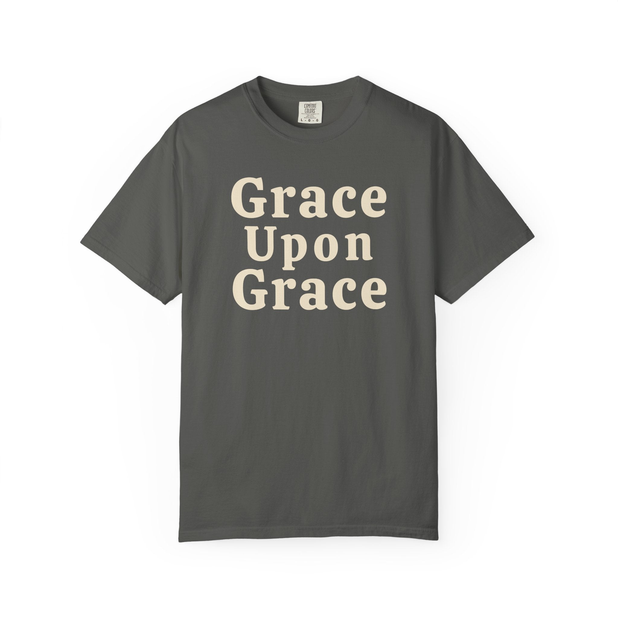 Grace Upon Grace T-Shirt — Inspirational Christian Faith Tee
