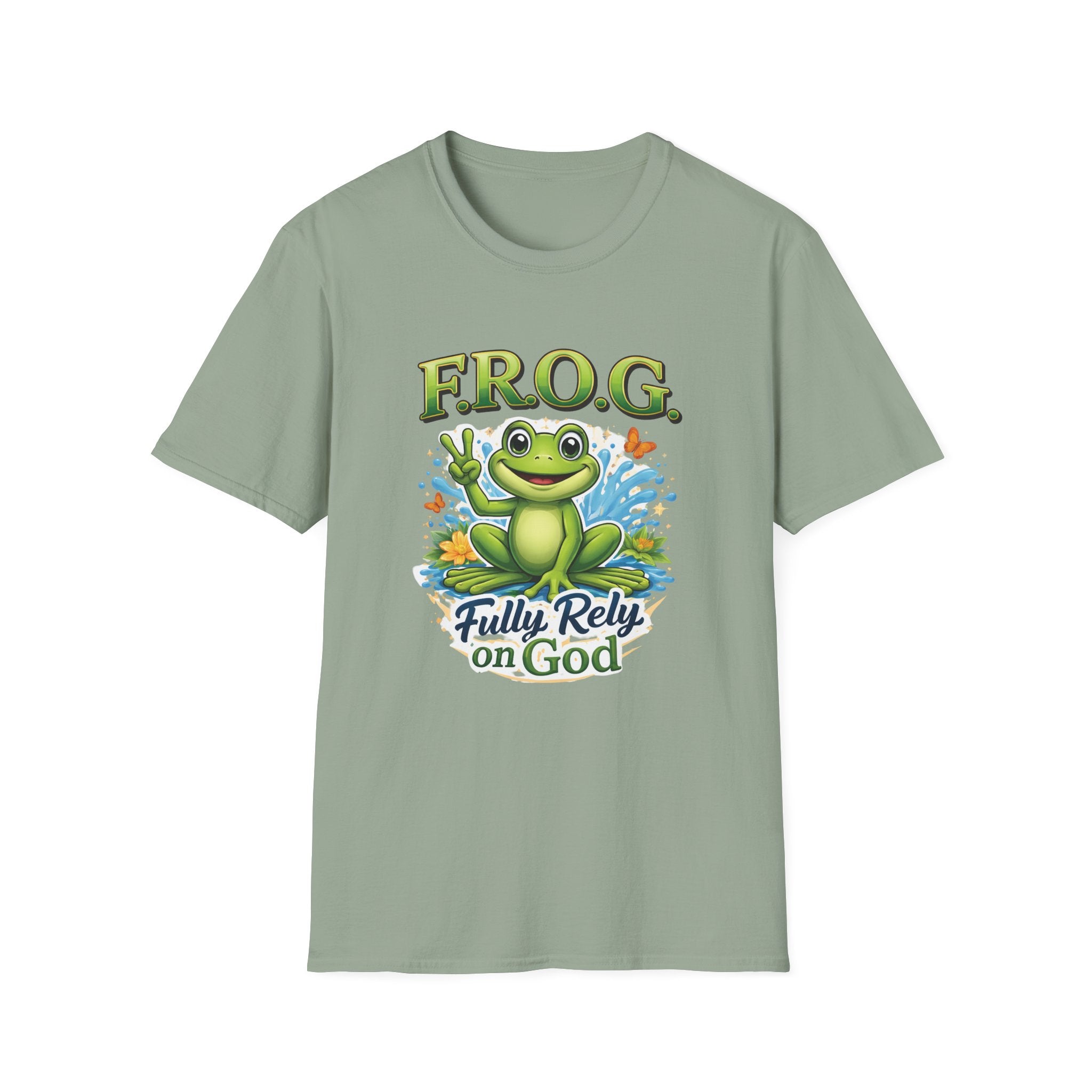 FROG Fully Rely On God Gildan 64000 T-Shirt