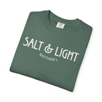 Salt and Light Matthew 5 Bible Verse Shirt Comfort Colors Tee