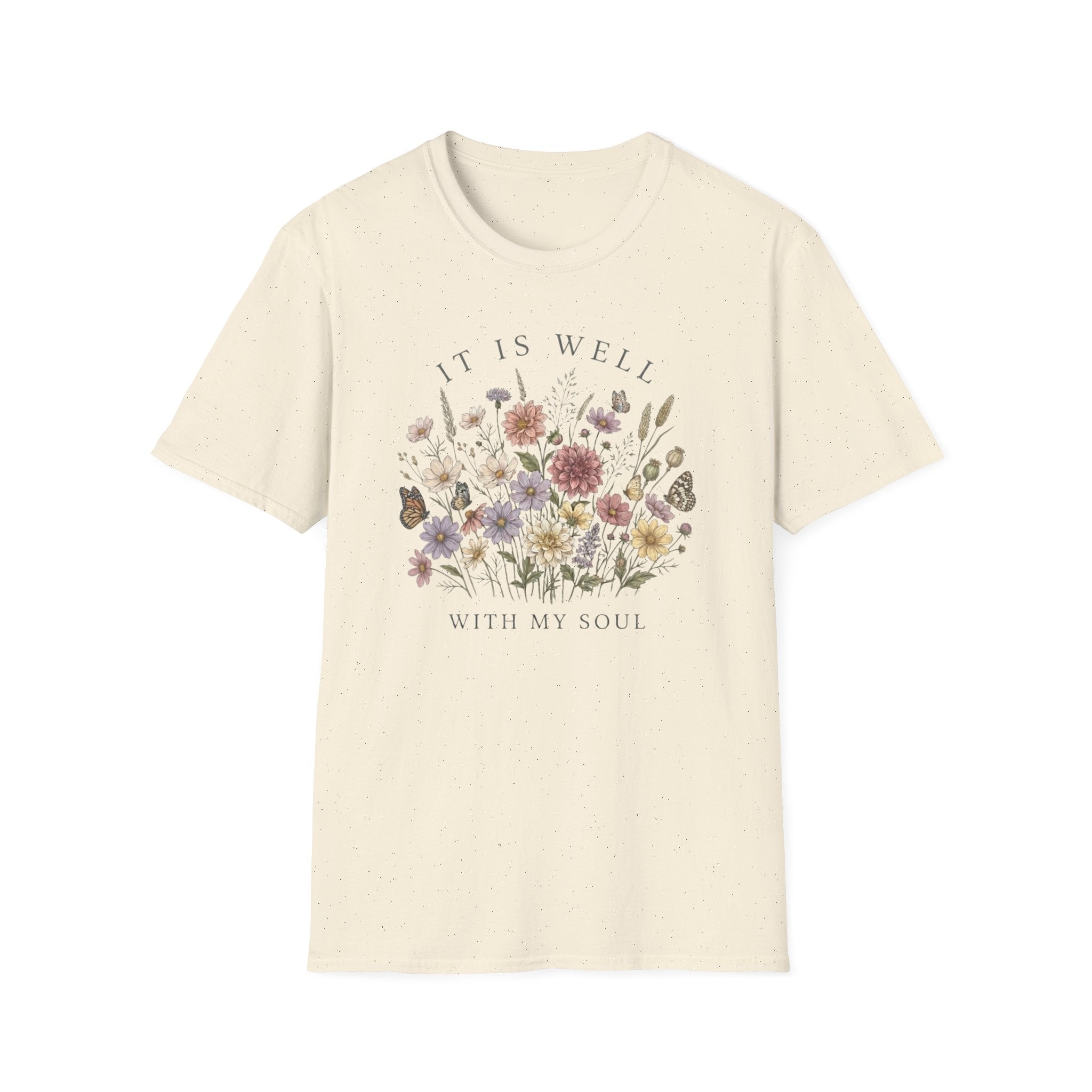 It Is Well With My Soul Christian Tee Gildan 64000 T-Shirt