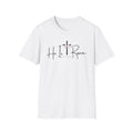 He Is Risen Cross and Bible Verse Matthew 28:6 Gildan 64000 T-Shirt
