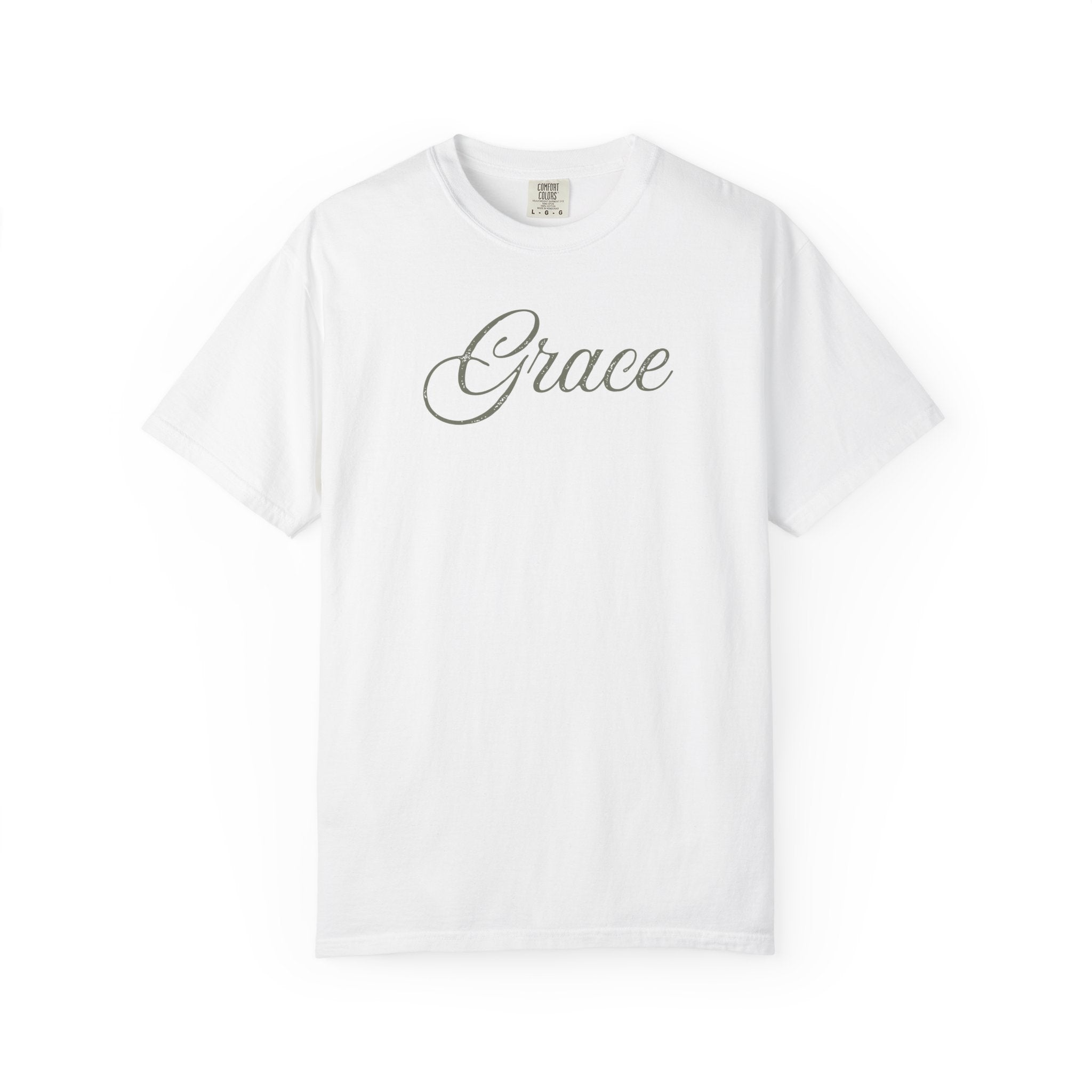 Grace Minimalist Comfort Colors Tee