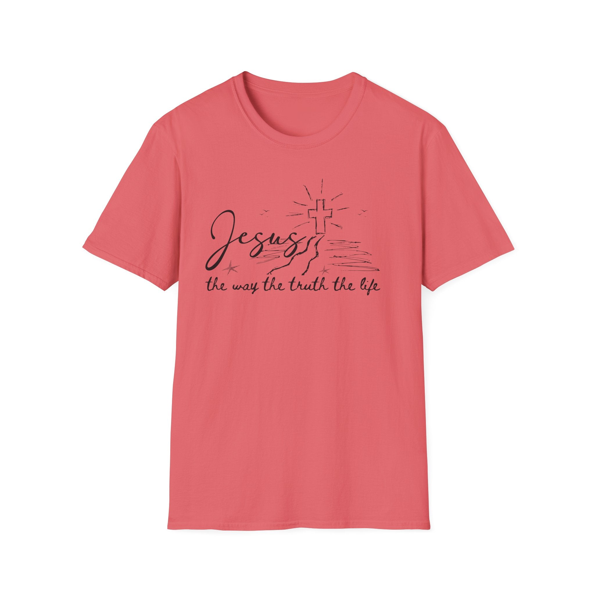 Jesus The Way The Truth The Life Christian Tshirt