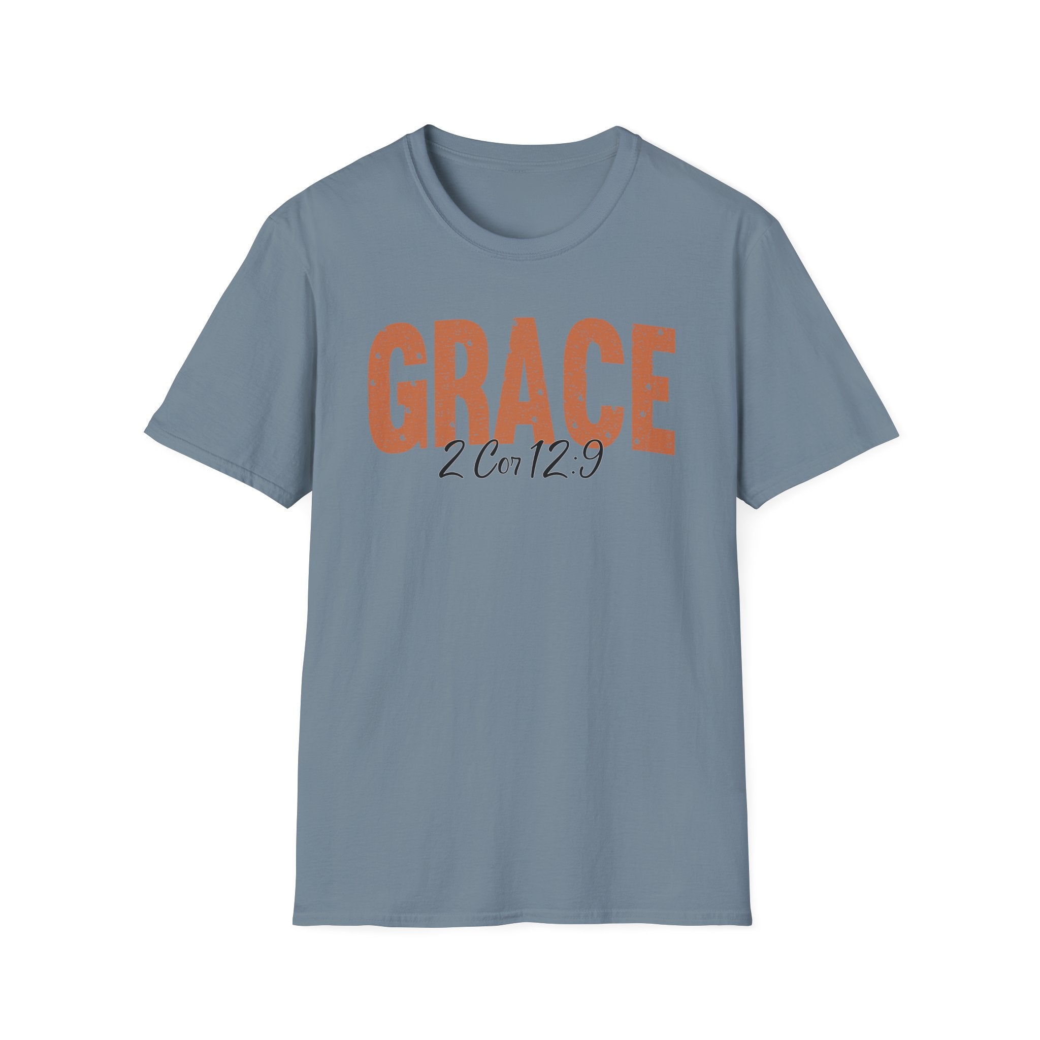 Grace 2 Corinthians 12_9 Bible Verse Shirt Gildan 64000 T-Shirt