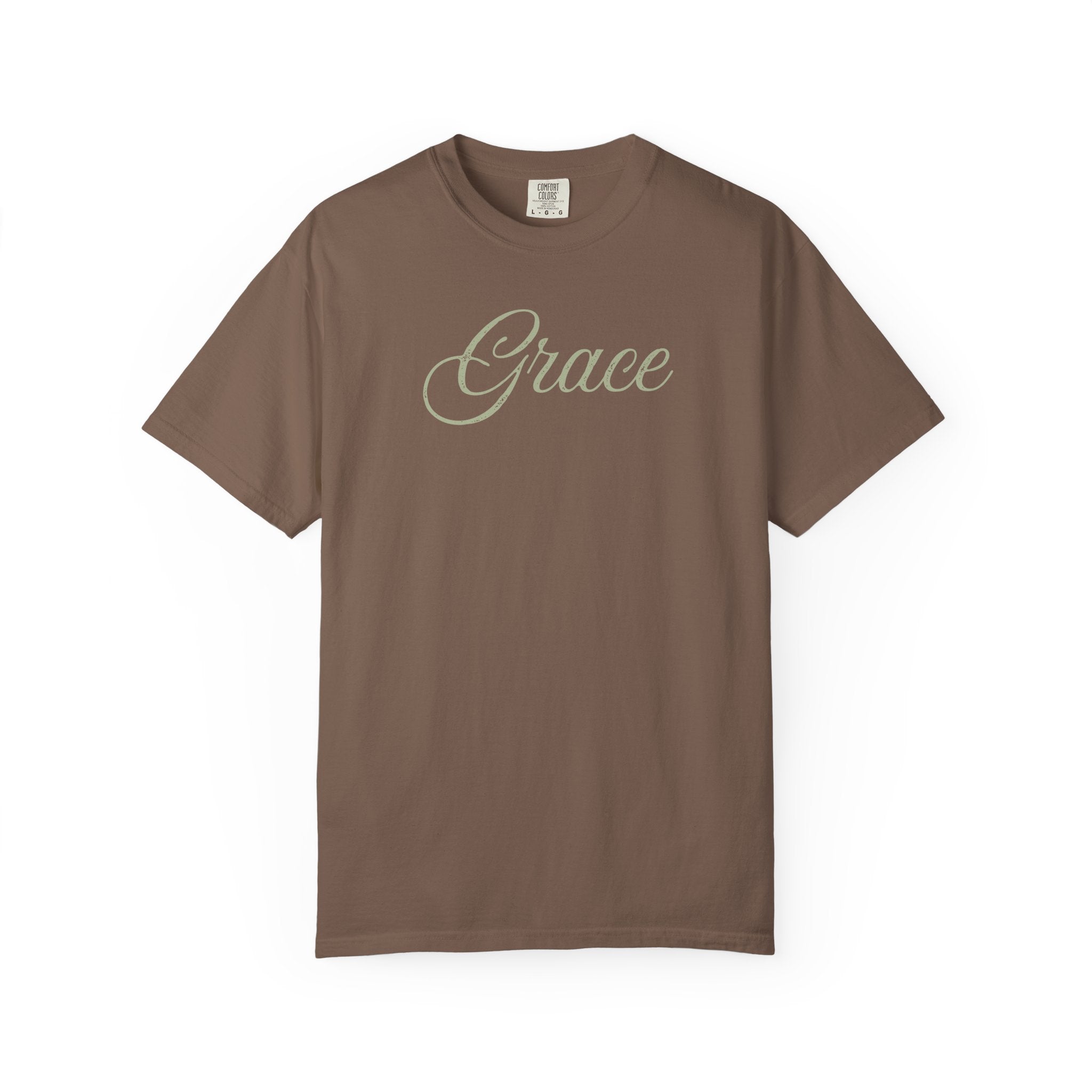 Grace Minimalist Comfort Colors Tee